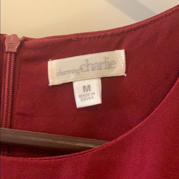 Wine Cocktail Dress - Picture 3 of 3